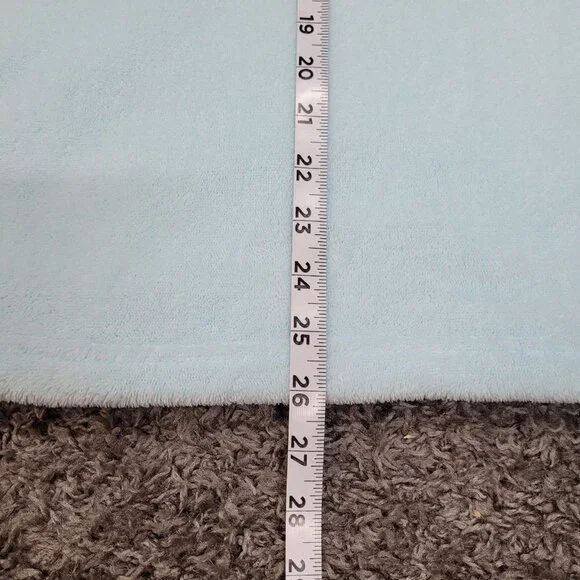 New Jaclyn Intimates Size 2X Piece Plush Blue Fleece Pajama Set Super Soft! - Picture 8 of 11